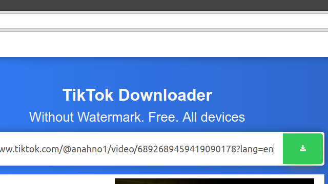 download tiktok no(tanpa) watermark